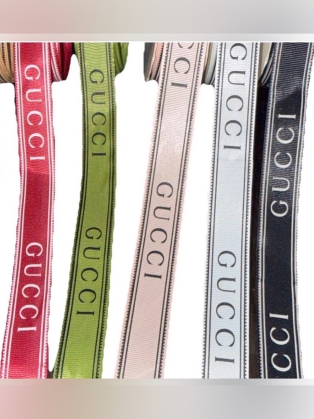 Designer Style Ribbon Set-15 Yards Total | 1 Inch Wide |6 Colors, 3 Yards Each